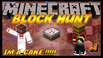 Minecraft - Mini game - Block Hunt w/ kirkinsteinmc