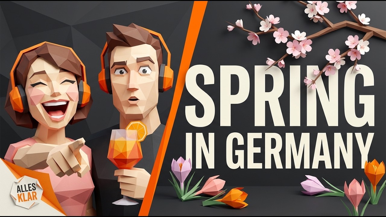 Spring in Germany 🌸 | Learn German Podcast B1 B2 | Alles Klar - YouTube