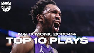 Malik Monk Top 10 Plays 2023-24 Season | Sacramento Kings