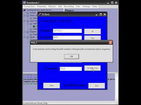 TeamSpeak SA Hack