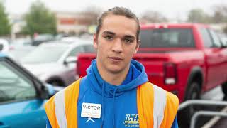 Harris Teeter employee Victor Treto