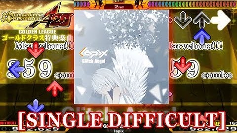 【DDR A20】 Glitch Angel [SINGLE DIFFICULT] 譜面確認＋クラップ