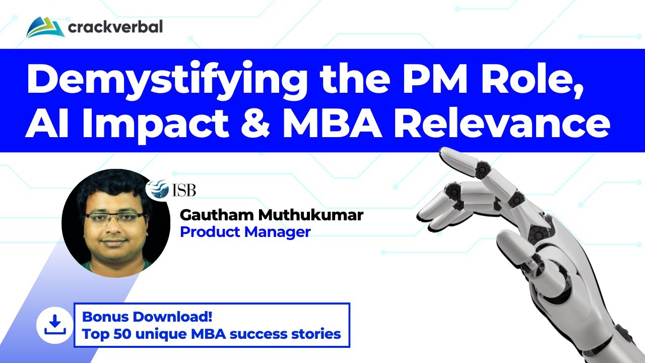 Becoming a Product Manager in an AI World | Career Prep - Crackverbal