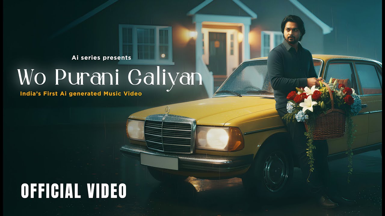 Wo Purani Galiyan | India's First Ai generated Music Video | Ft. Rohit Mandal | Ai series