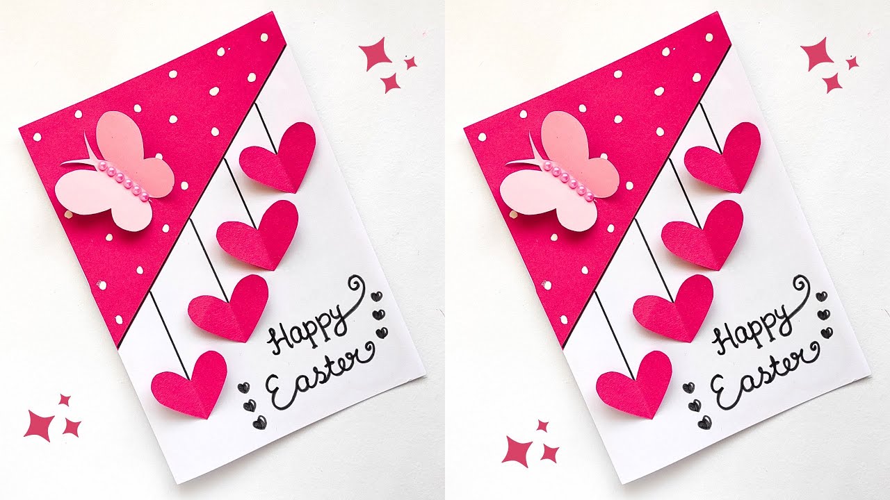 DIY Easter Greeting Card Ideas | Cute Easter Card Making | Handmade ...