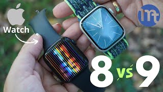 Apple Watch Series 9 vs 8: ¿Cuál es la DIFERENCIA?