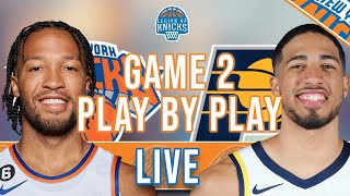 2023-2024 NBA Playoffs Round 2 - Game 2: Indiana Pacers vs New York Knicks Live Play-By-Play