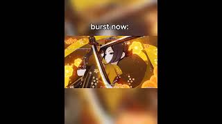 Burst Then Vs Now😍