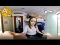 Мягкое купе 360 градусов  | Видео 360 панорамное  | Поезд 102М РЖД