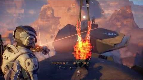 Mass Effect: Andromeda - The Monolith: Activate Remnant Monolith 2/3 Glyph Puzzle Scanning Gameplay