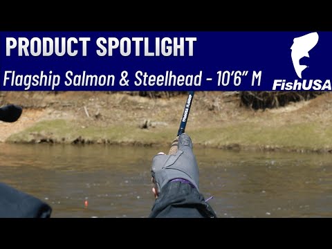 FishUSA Flagship Salmon & Steelhead Spinning Rods | FFSHIP-SS-1062ML | FishUSA