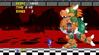 Sonic 2 Mushroom Kingdom Zone Act 2