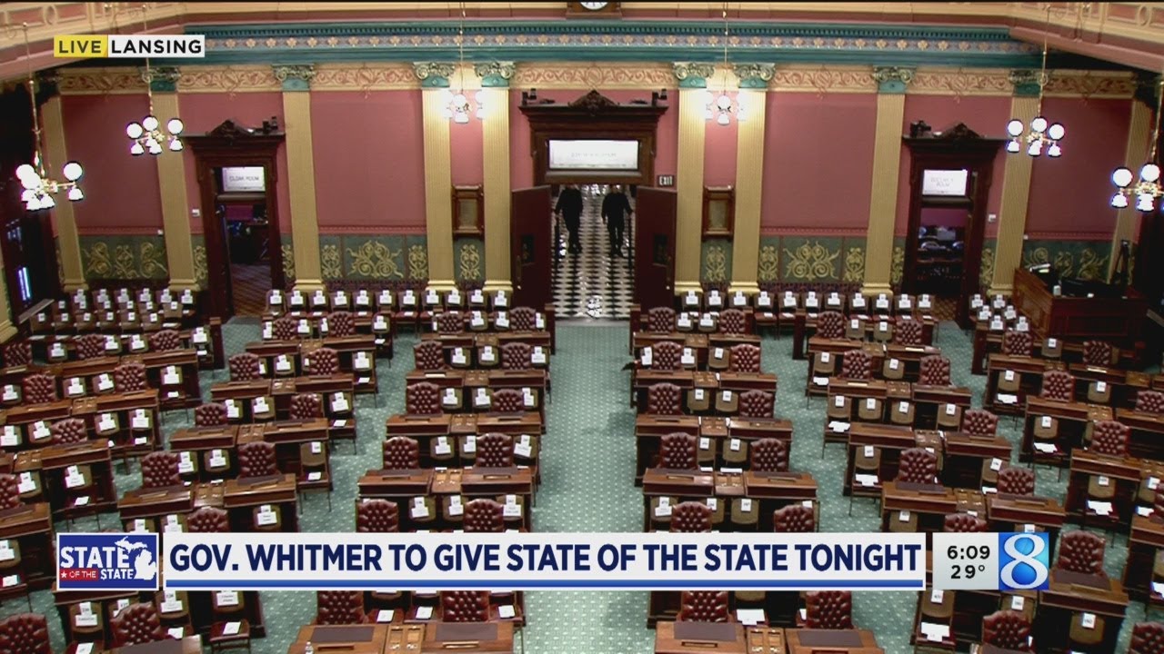 Whitmer to give State of the State tonight - YouTube