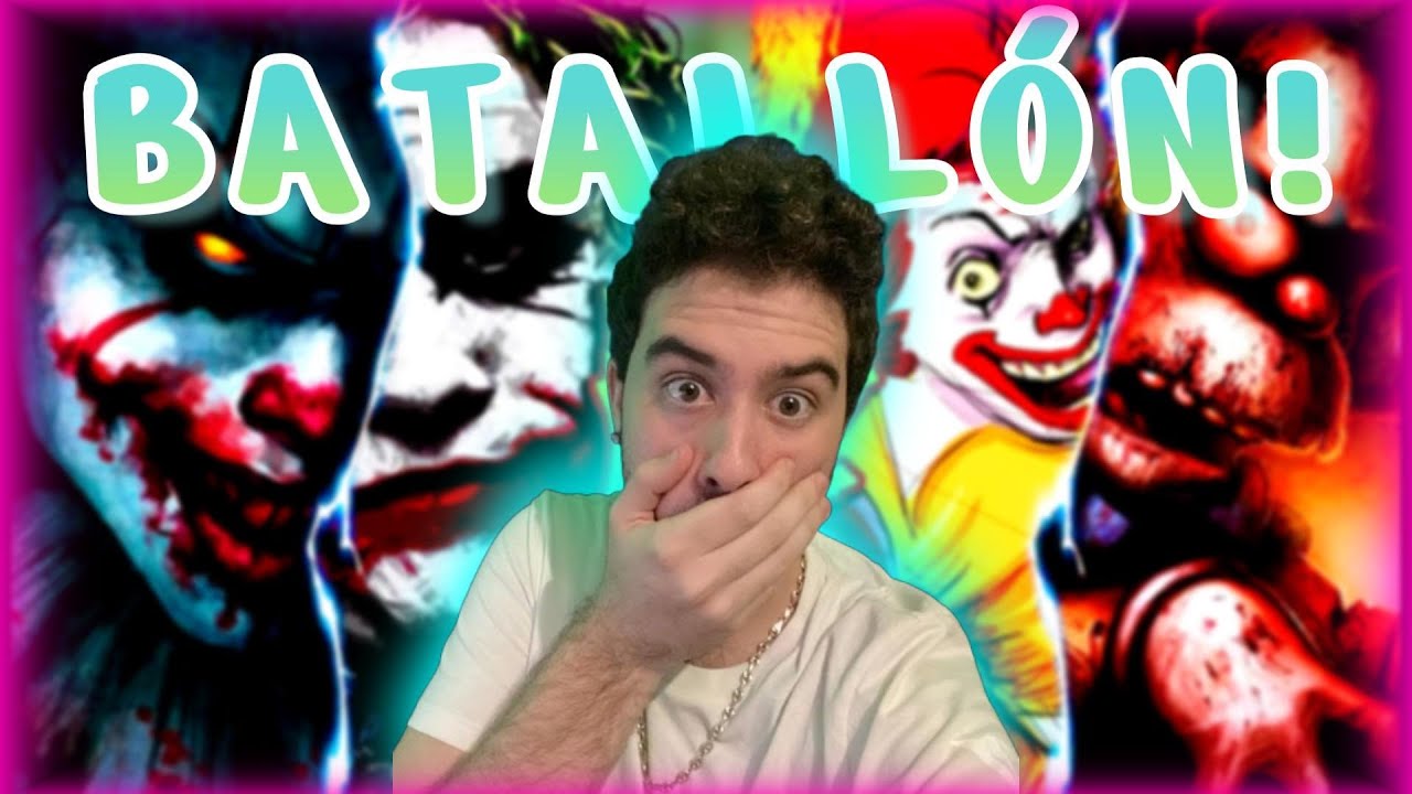 REACCIÓN A PENNYWISE & JOKER VS RONALD MCDONALD & KRUSTY ║ COMBATES MORTALES DE RAP ║SANTI FS08