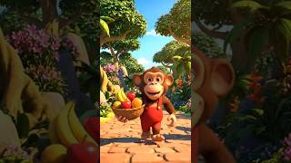 The Adventures of Bobo: A Monkey Cartoon for Kids🐒|nursery rhymes| #viral #kidssongs #shortsfeed