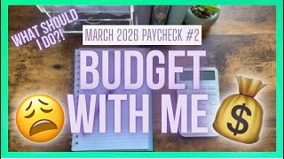 Information MARCH 2026 BUDGET WITH ME | PAYCHECK #2 | BUDGET BY PAYCHECK | #budgetwithme News