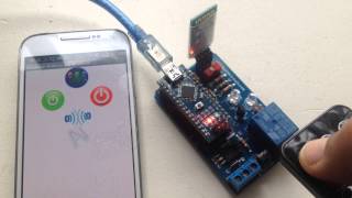 Cosmarino- Relay control with Android phone and Infrared remote