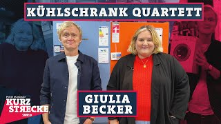 Giulia Becker spielt Kühlschrank-Quartett | Kurzstrecke mit Pierre M. Krause