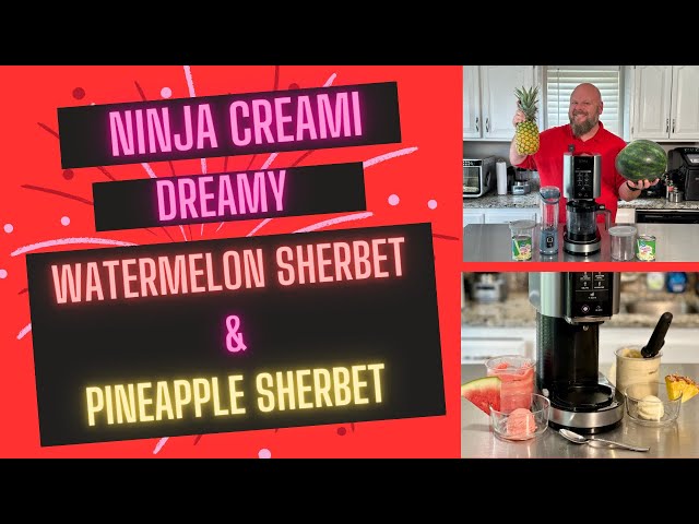 Ninja Creami Watermelon Sherbet - The Tasty Travelers