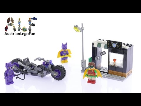 At vise fantastisk Bryggeri Lego Batman Movie 70902 Catwoman™ Catcycle Chase - Lego Speed Build Review  - YouTube