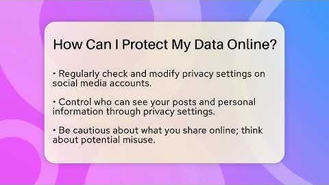How Can I Protect My Data Online? - Everyday-Networking
