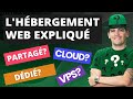 Lhbergement web expliqu  cloud partag vps et ddi quelle est la diffrence 