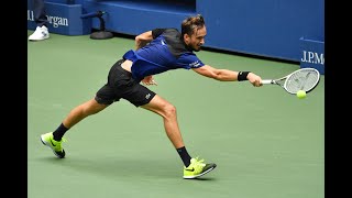 Daniil medvedev produces an unbelievable defensive shot against andrey
rublev in the quarterfinals of us open 2020! don't miss a moment open!
s...