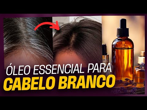 Reverta CABELO BRANCO com esse Óleo Essencial | Melhor que tinta