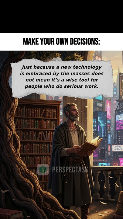 Just because a new technology is embraced by the masses does not mean it’s a wise tool for people wh