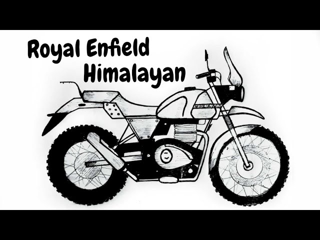 Royal Enfield Himalayan 2021 3D model  Vehicles on Hum3D