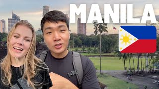 FIRST IMPRESSIONS OF THE PHILIPPINES! We're in Manila