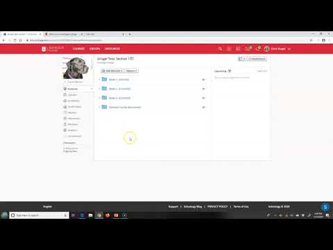 Setting up Folders and Organizing your Schoology Class Page