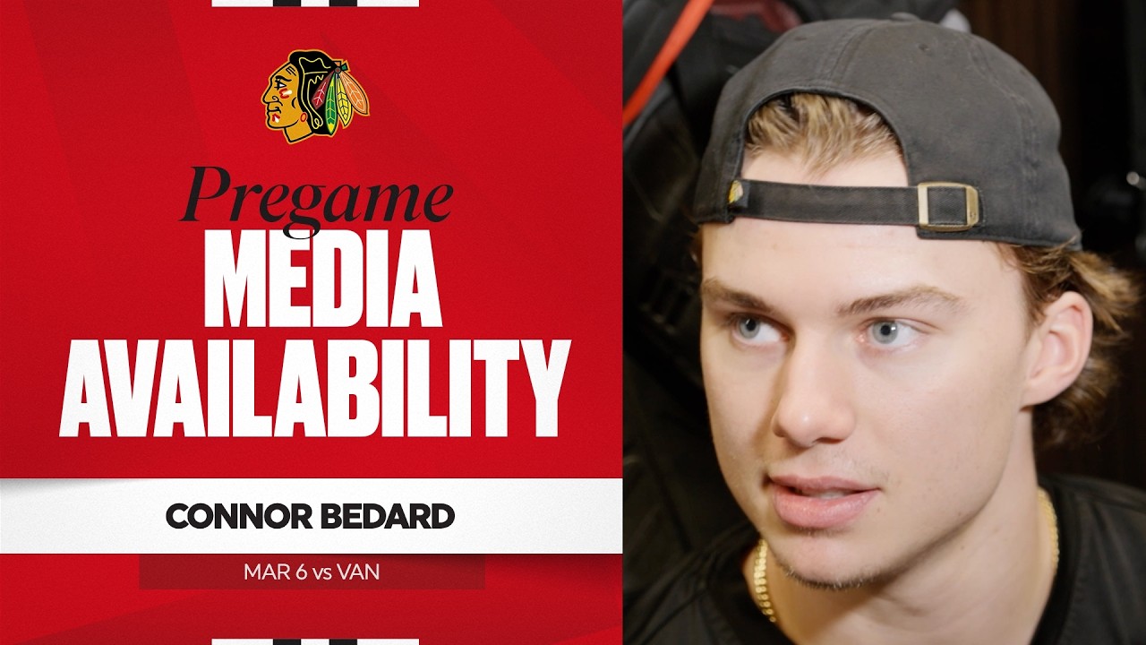 «Он был так добр к нам». | Коннор Бедард перед игрой 06.03.2026
