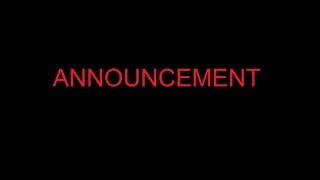 Announcement