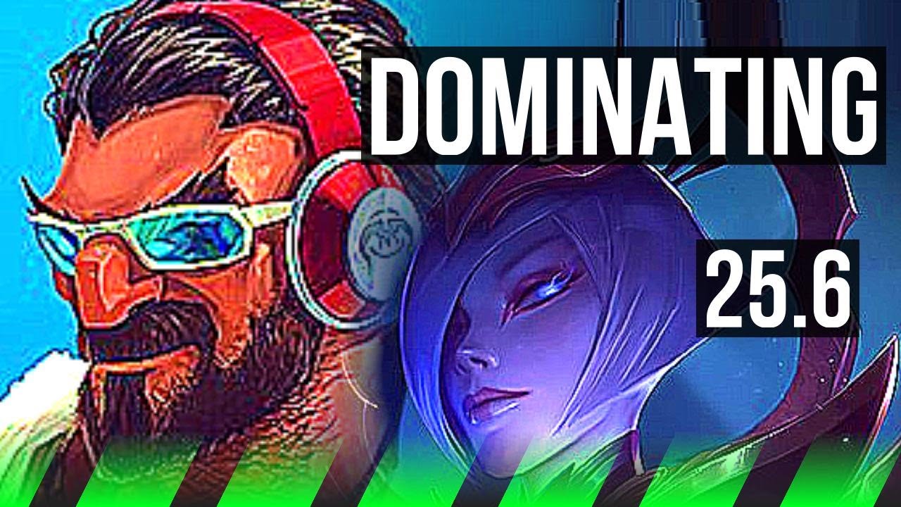 GRAVES vs ELISE (JGL) | 7/1/3, 600+ games, Dominating | EUW Master | 25.6