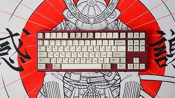 Frog TKL F13 WKL Burgundy - Cherry MX Hyperglide Black No Foam Typing test
