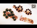 Spiral flowers | Simple Rings | Small Crystal | Spherical bead with holes | How to do | DIY 597