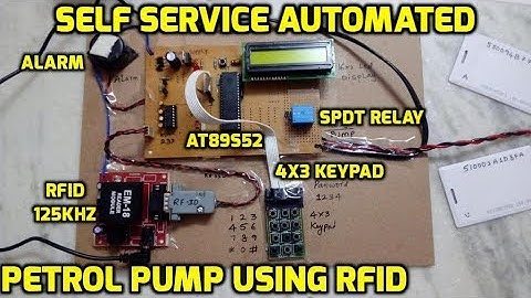 Self Service Automated Petrol Pump Using RFID Technology