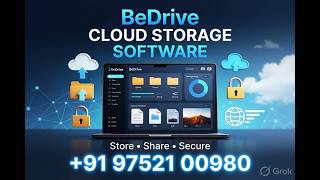 BeDrive Cloud Storage Software | Smart File Storage & Secure Sharing Platform