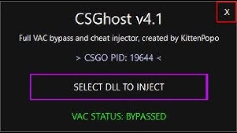 CSGO Mod Menu CSGhost