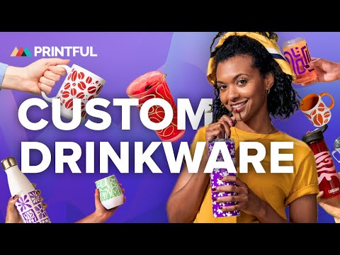 Custom Print-On-Demand Drinkware | Printful 2023