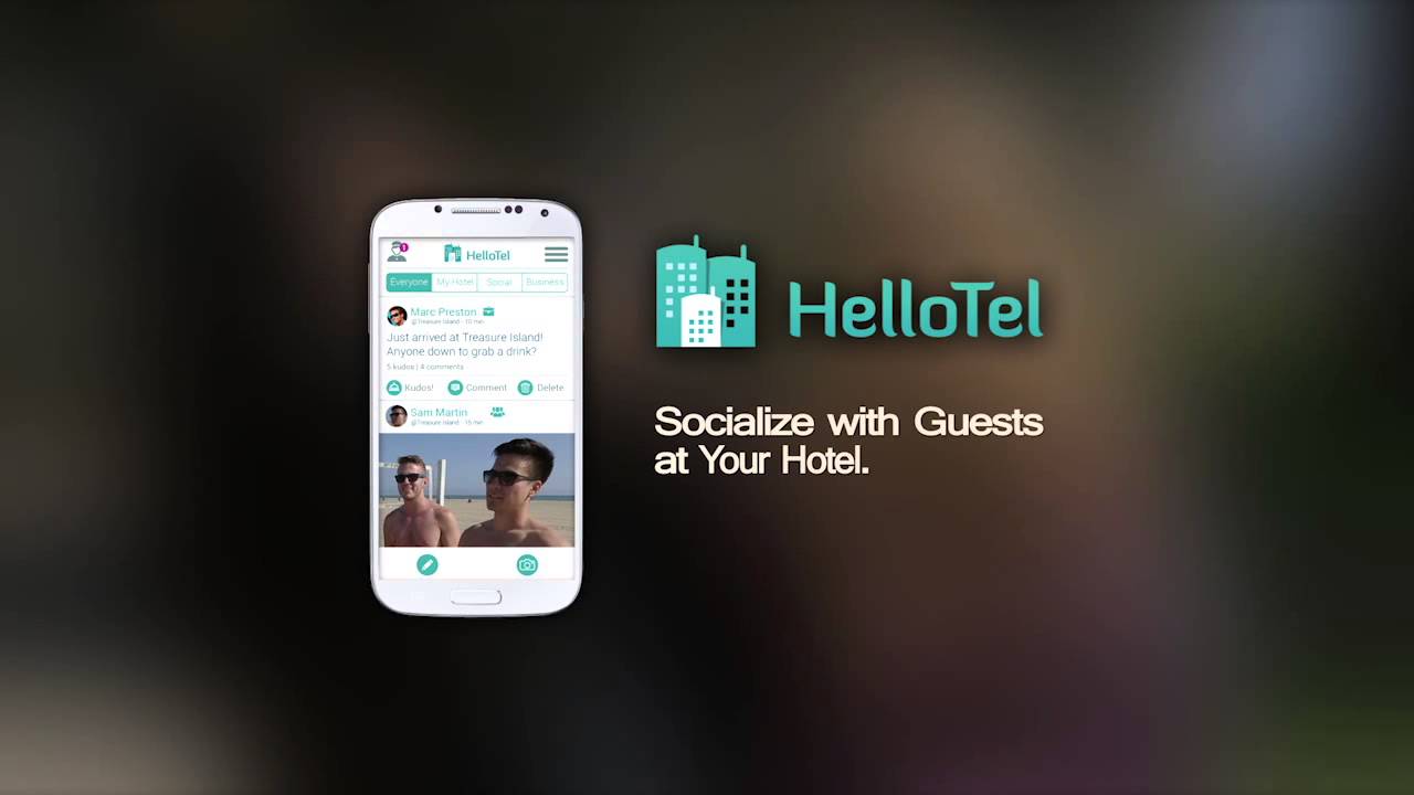 HelloTel App The Travelers Social Network YouTube