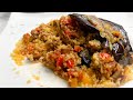 دروستکردنی ساوار لە ناو بانجان       طرز تهيه بلغور همراه بابادمجان