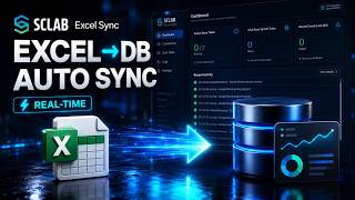 How to Connect Excel and Google Sheets to a Database and Real-Time Dashboard with SCLAB Excel Sync