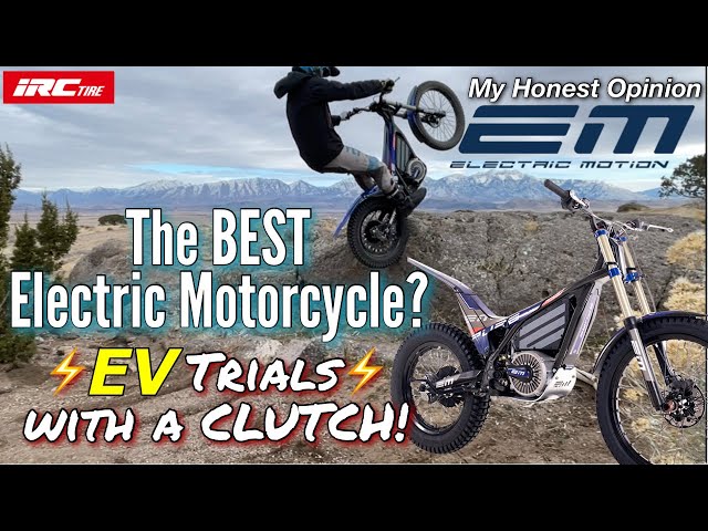 The BEST Electric Motorcycle? My Honest Opinion. ElectricMotion, EV Trials  with a CLUTCH! - YouTube
