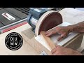 Making a homemade disc sander