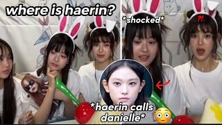 Haerin Surprised Danielle On Her Birthday...