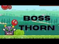 "THORNY BOSS" Bounce Ball 6: Red Bounce Ball Hero