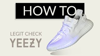 How to Legit Check adidas Yeezy 350 V2 Cream YouTube