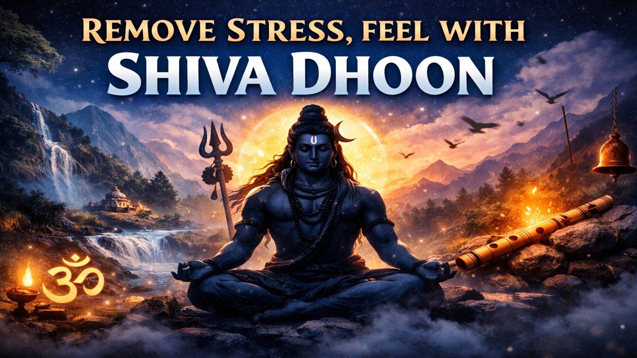 Remove Stress with Shiva Dhoon – Relaxing Bansuri & Nature Meditation ...